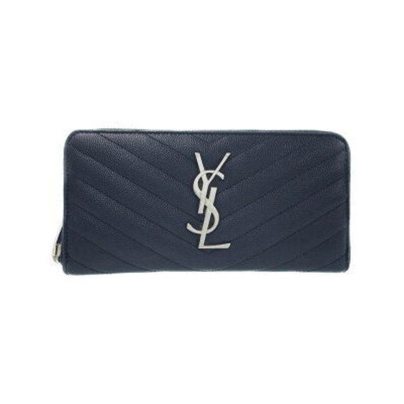 Saint Laurent Paris Monogram Full Zip Wallet - Picture 1 of 5